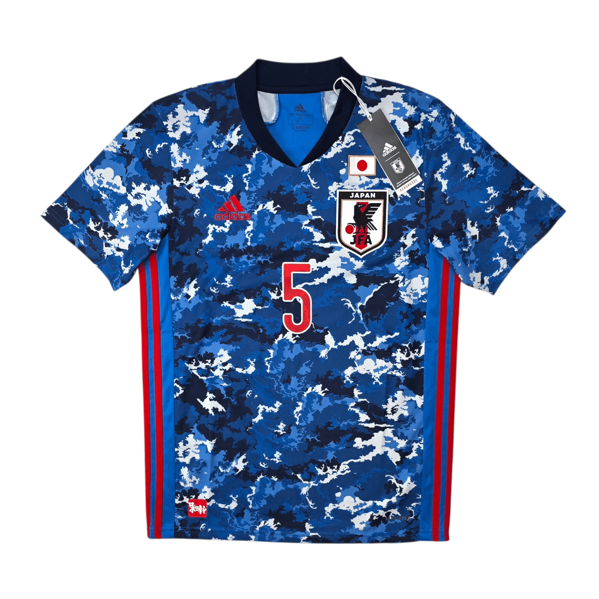2020/21 Japan Home Football Shirt (M) Adidas 5 Nagatoma (BNWTs) - Football Finery - FF302426