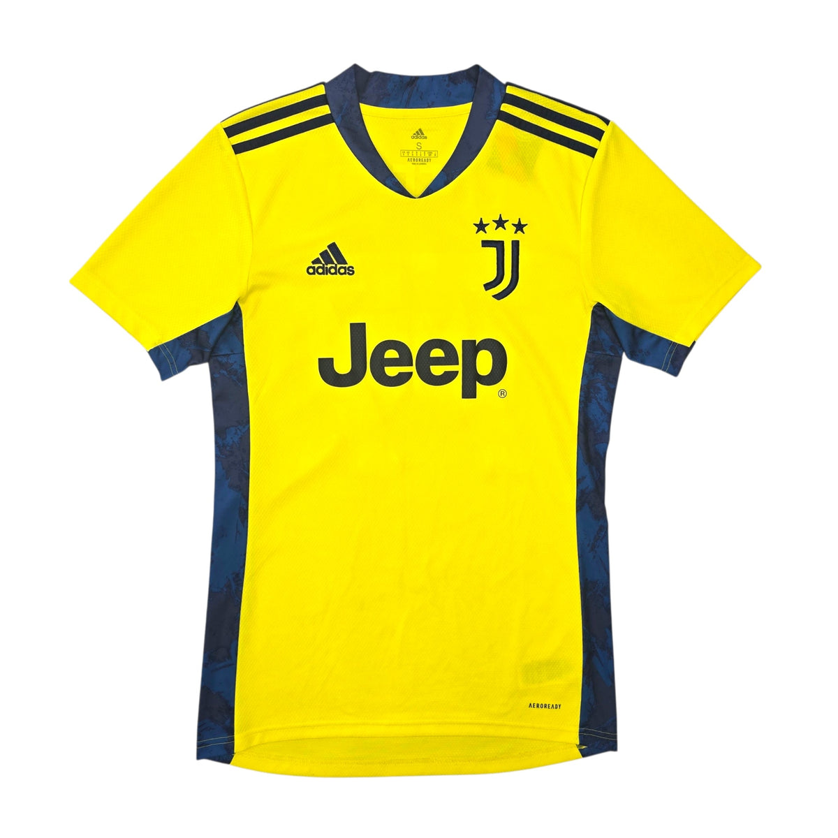 2020/21 Juventus Goal Keeper Football Shirt (S) Adidas 77 Buffon - Football Finery - FF305683
