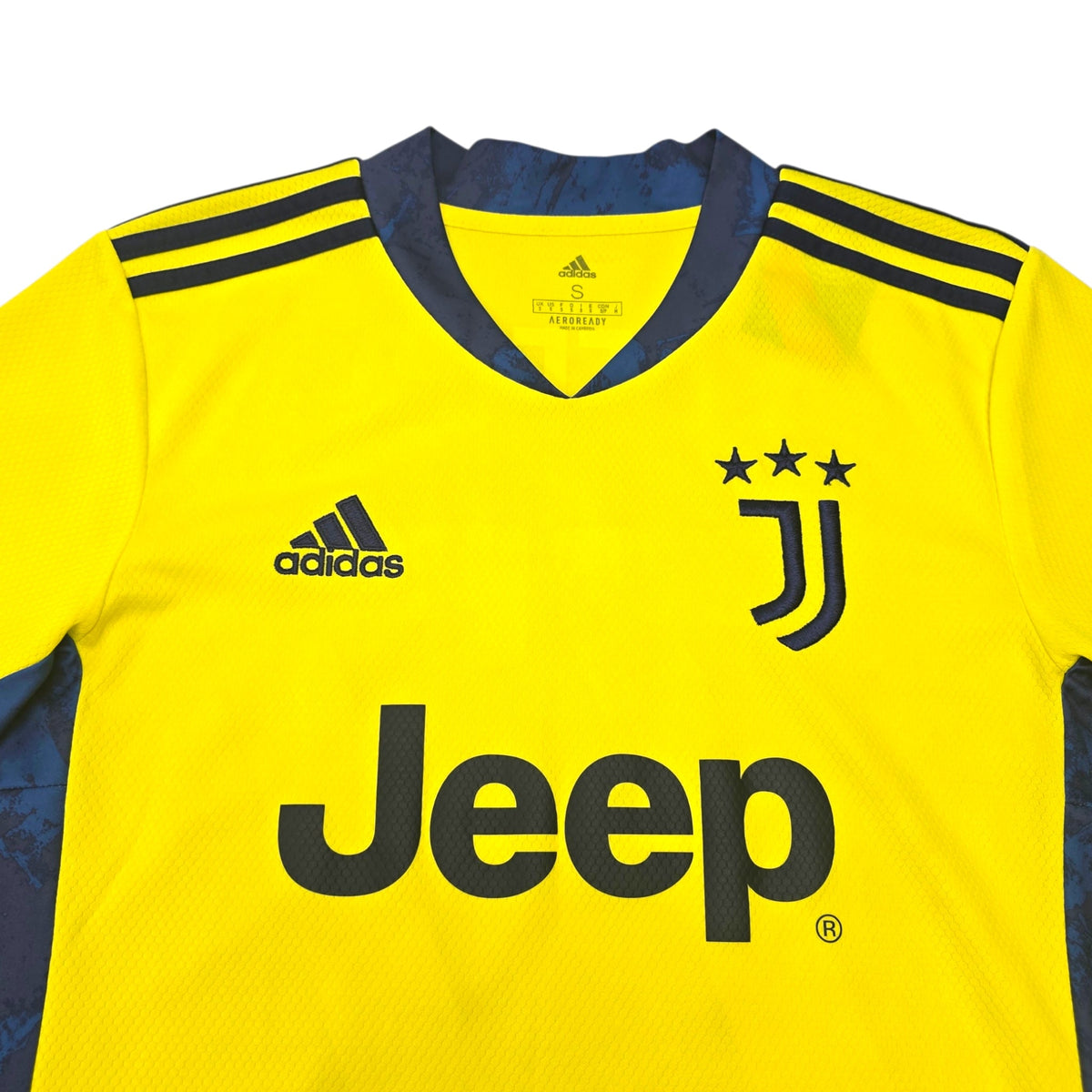 2020/21 Juventus Goal Keeper Football Shirt (S) Adidas 77 Buffon - Football Finery - FF305683