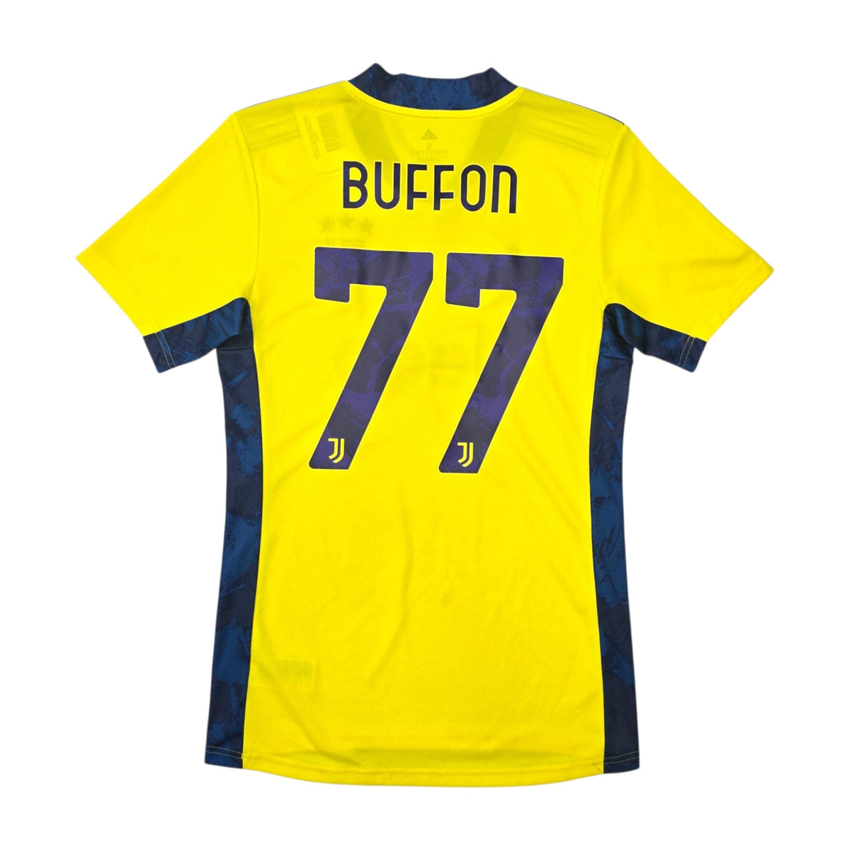 2020/21 Juventus Goal Keeper Football Shirt (S) Adidas 77 Buffon - Football Finery - FF305683