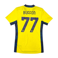2020/21 Juventus Goal Keeper Football Shirt (S) Adidas 77 Buffon - Football Finery - FF305683
