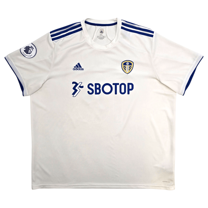 2020/21 Leeds United Home Football Shirt (3XL) Adidas 18 Raphinha - Football Finery - FF303308