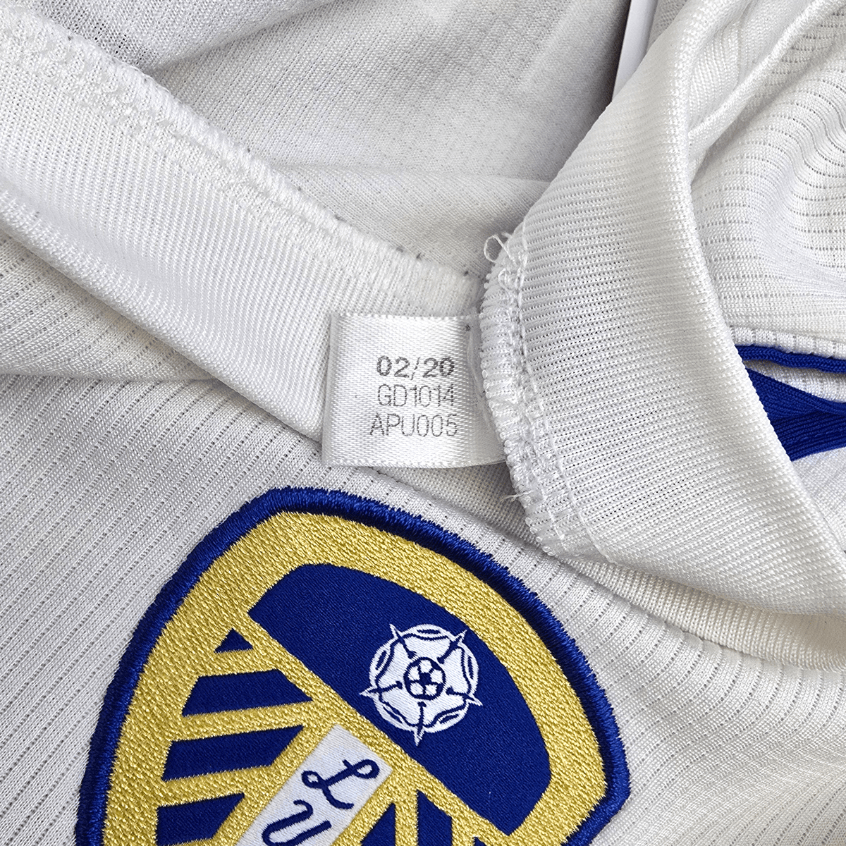 2020/21 Leeds United Home Football Shirt (3XL) Adidas 18 Raphinha - Football Finery - FF303308
