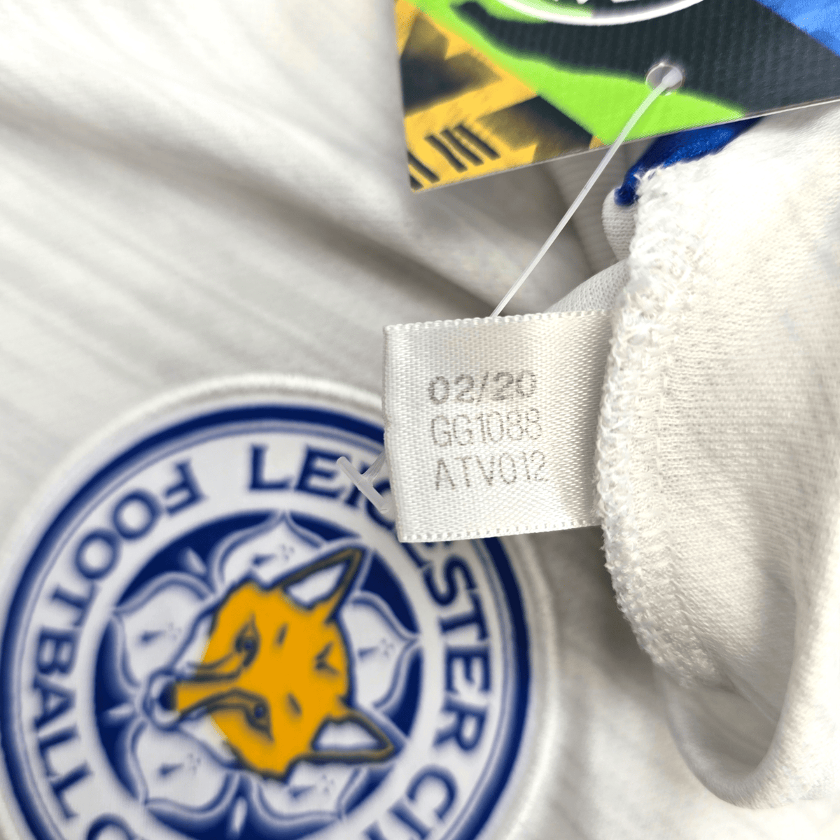 2020/21 Leicester City Away Football Shirt (S) Adidas 9 Vardy - Football Finery - FF304597