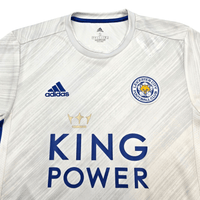 2020/21 Leicester City Away Football Shirt (S) Adidas 9 Vardy - Football Finery - FF304597