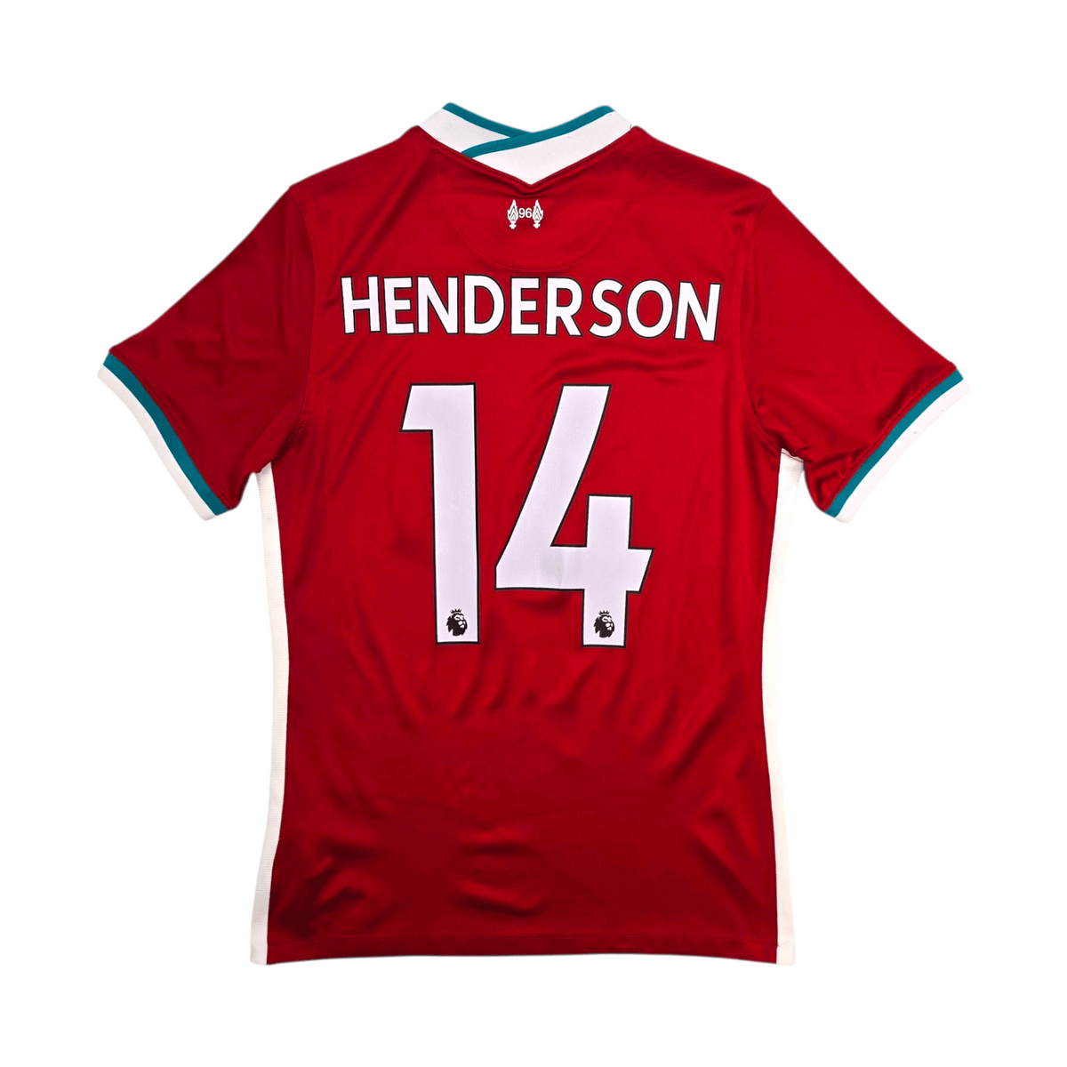 2020/21 Liverpool Home Football Shirt (M) Nike 14 Henderson - Football Finery - FF303453