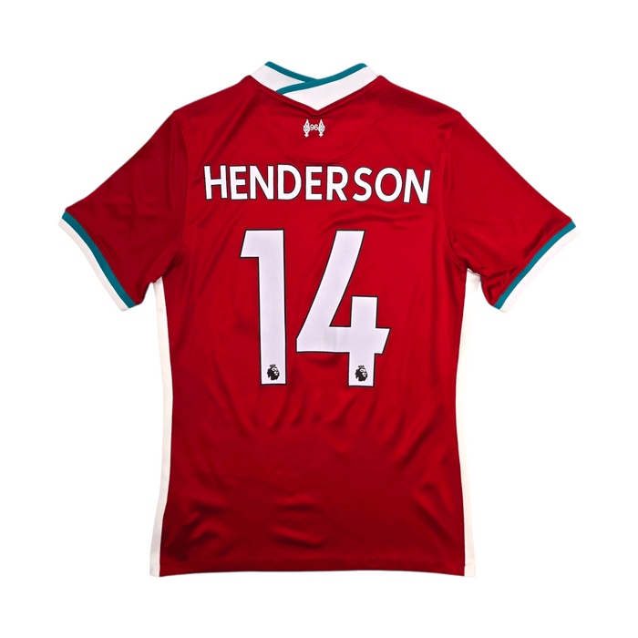 2020/21 Liverpool Home Football Shirt (M) Nike 14 Henderson - Football Finery - FF303453
