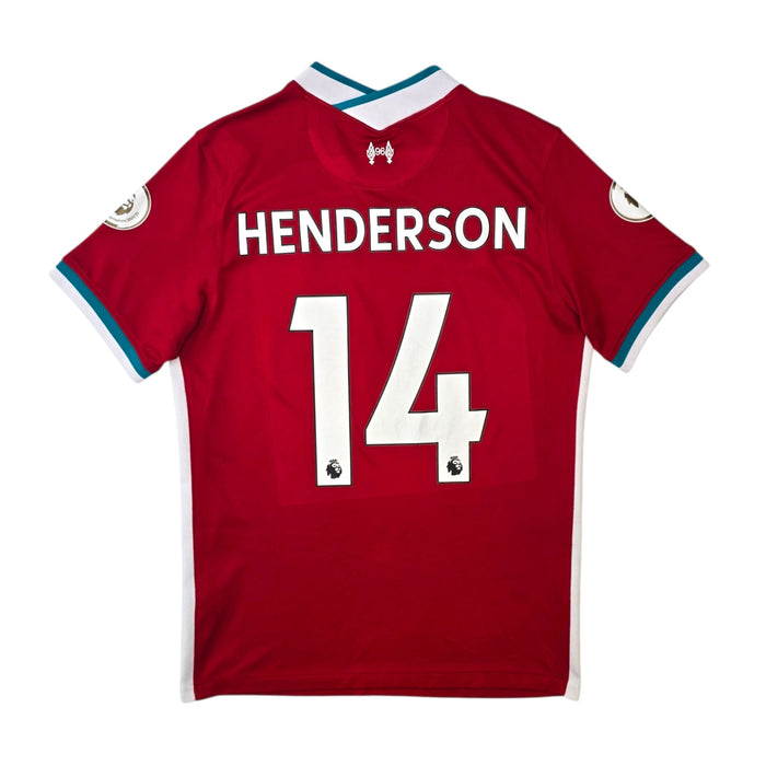2020/21 Liverpool Home Football Shirt (M) Nike 14 Henderson - Football Finery - FF304669