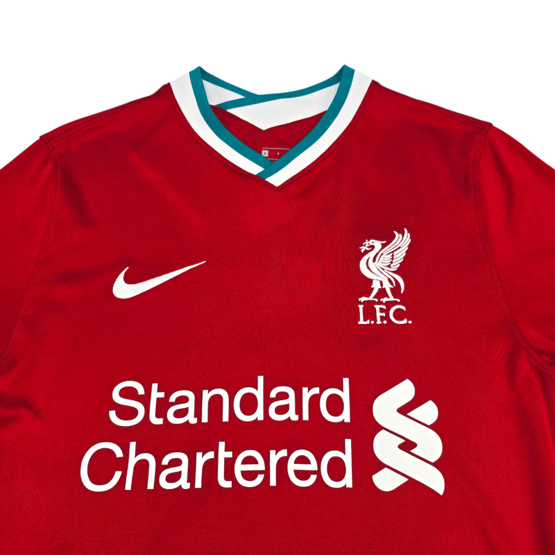 2020/21 Liverpool Home Football Shirt (S) Nike 11 Salah - Football Finery - FF301827