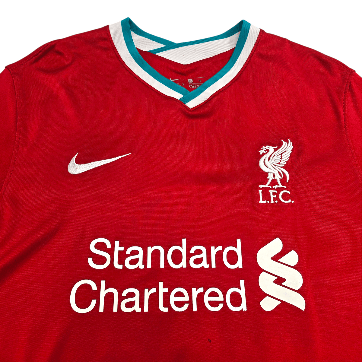 2020/21 Liverpool Home Football Shirt (XL) Nike 4 Virgil - Football Finery - FF303298