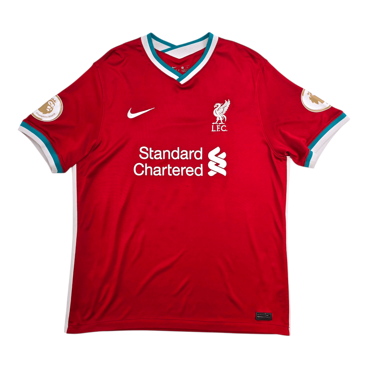 2020/21 Liverpool Home Football Shirt (XL) Nike 4 Virgil - Football Finery - FF303298