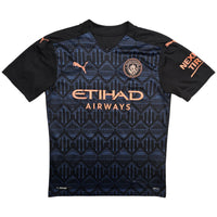 2020/21 Manchester City Away Football Shirt (S) Puma 10 Kun Aguero - Football Finery - FF303854