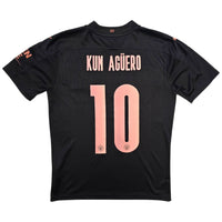 2020/21 Manchester City Away Football Shirt (S) Puma 10 Kun Aguero - Football Finery - FF303854
