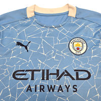 2020/21 Manchester City Home Football Shirt (M) Puma 17 De Bruyne - Football Finery - FF304600
