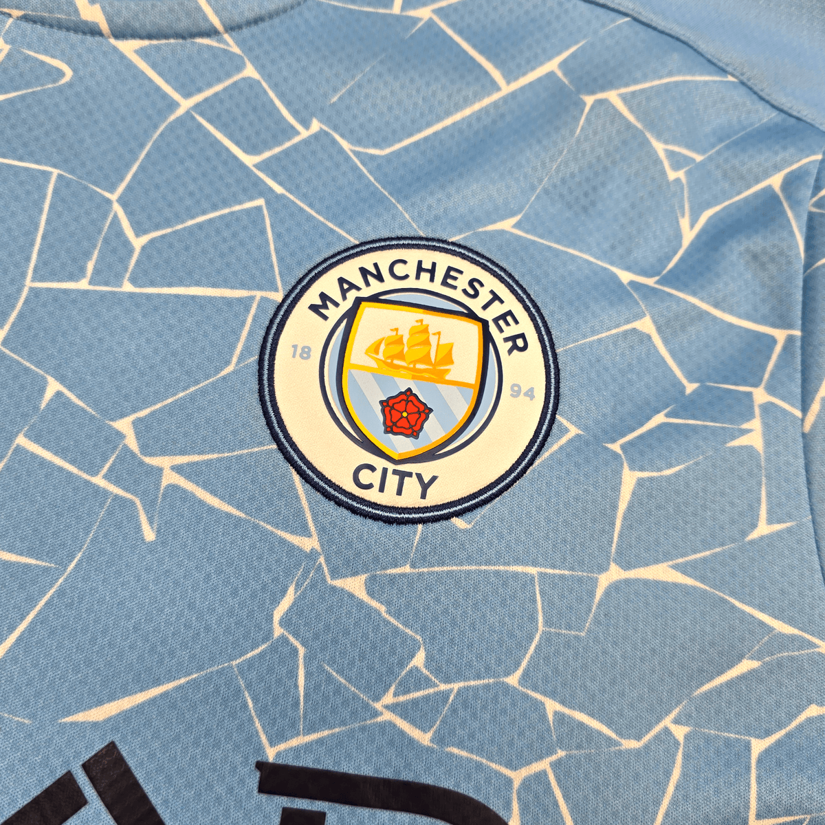 2020/21 Manchester City Home Football Shirt (M) Puma 17 De Bruyne - Football Finery - FF304600