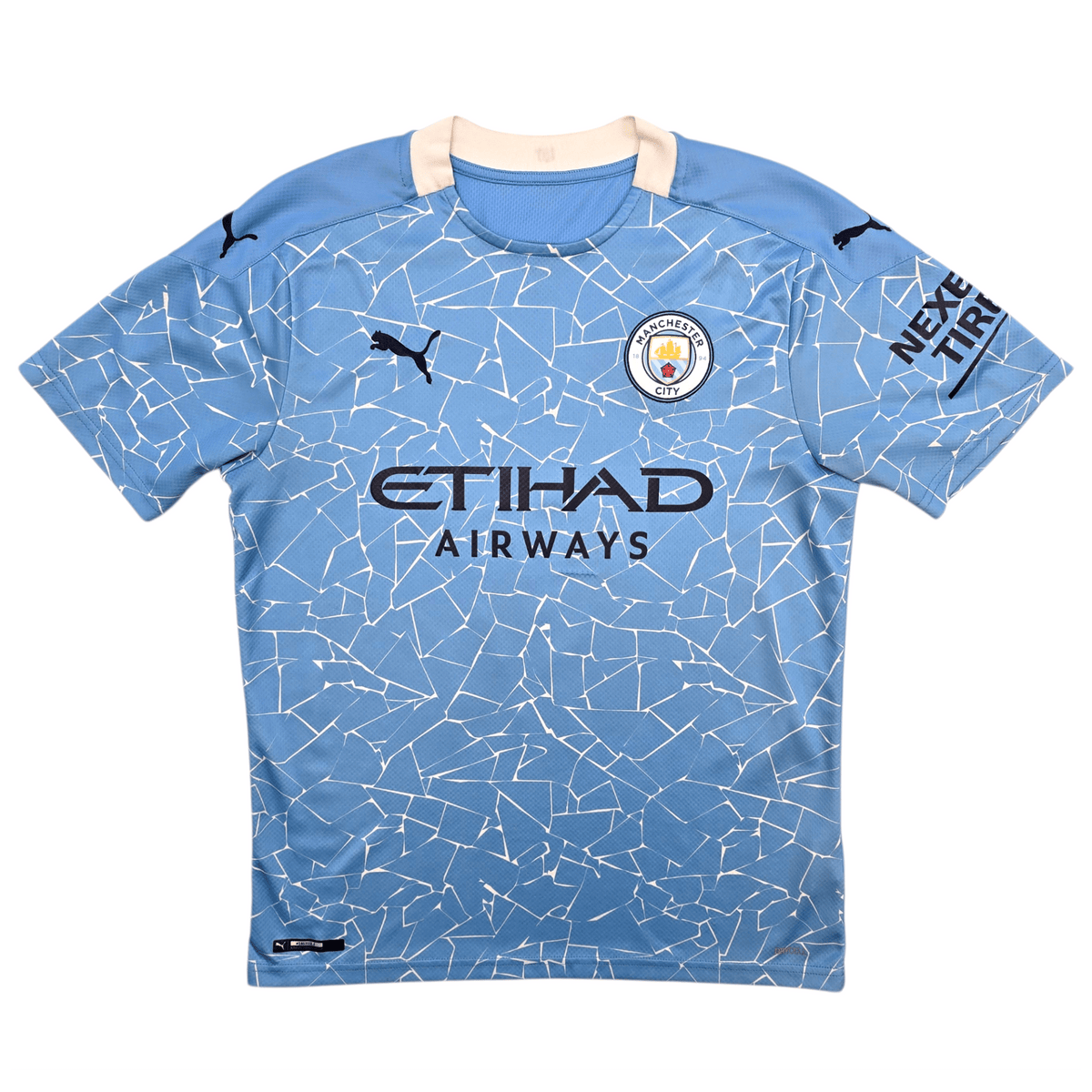 2020/21 Manchester City Home Football Shirt (M) Puma 17 De Bruyne - Football Finery - FF304600