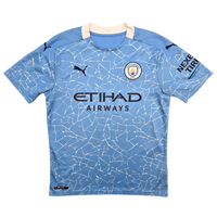 2020/21 Manchester City Home Football Shirt (M) Puma 17 De Bruyne - Football Finery - FF304600