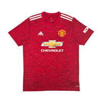 2020/21 Manchester United Home Football Shirt (L) Adidas 7 Cavani - Football Finery - FF302657A