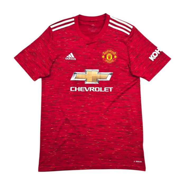 2020/21 Manchester United Home Football Shirt (M) Adidas - Football Finery - FF305071