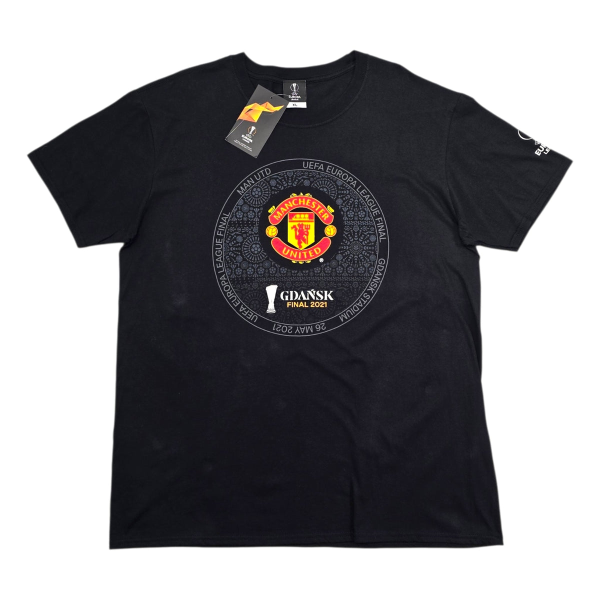 2020/21 Manchester United T-Shirt (XL) UEFA Europa League (BNWTs) - Football Finery - FF306496