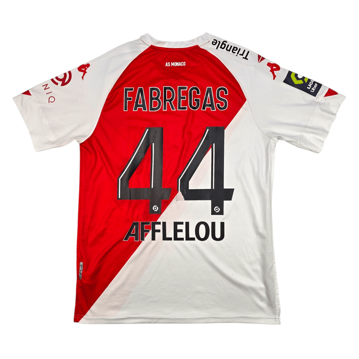 2020/21 Monaco Home Football Shirt (XL) Kappa 44 Fabregas (Player Version) - Football Finery - FF302702