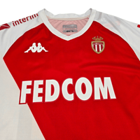 2020/21 Monaco Home Football Shirt (XL) Kappa 44 Fabregas (Player Version) - Football Finery - FF302702