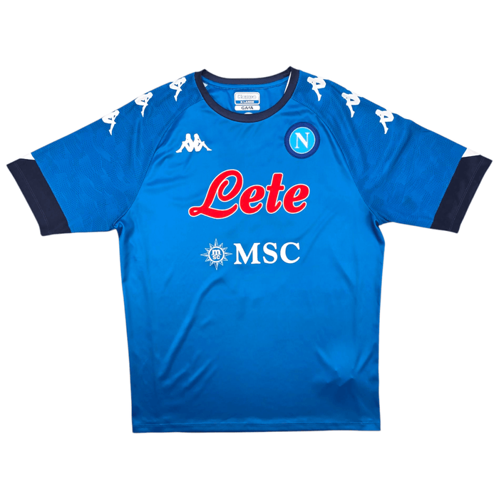 2020/21 Napoli Home Football Shirt (XL) Kappa 9 Osimhen - Football Finery - FF300365