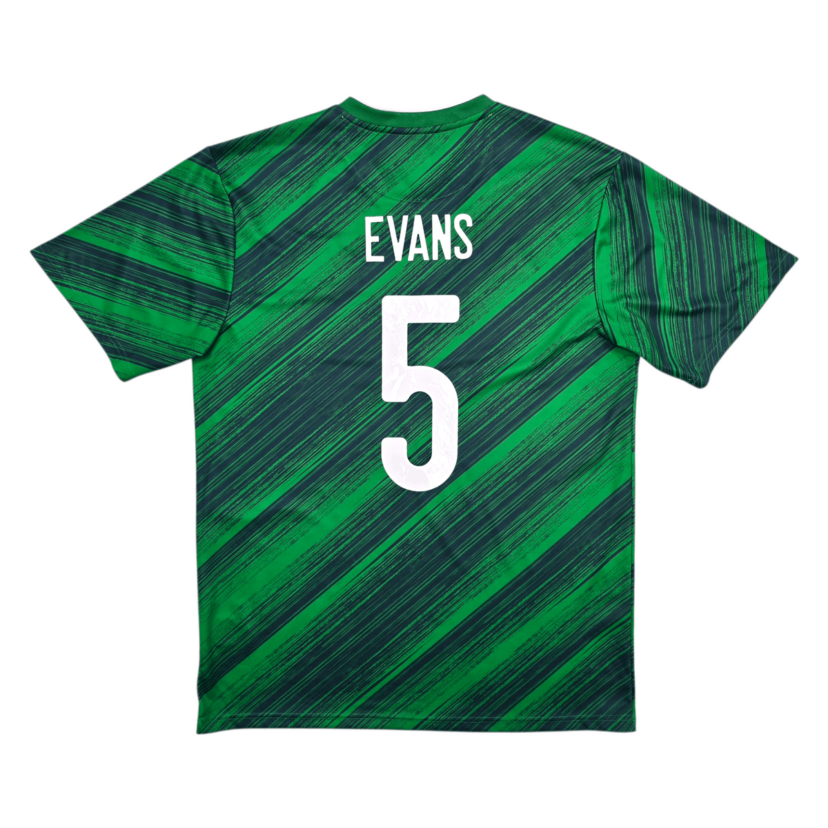 2020/21 Northern Ireland Home Football Shirt (XL) Adidas 5 Evans - Football Finery - FF303347