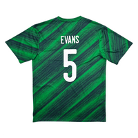 2020/21 Northern Ireland Home Football Shirt (XL) Adidas 5 Evans - Football Finery - FF303347