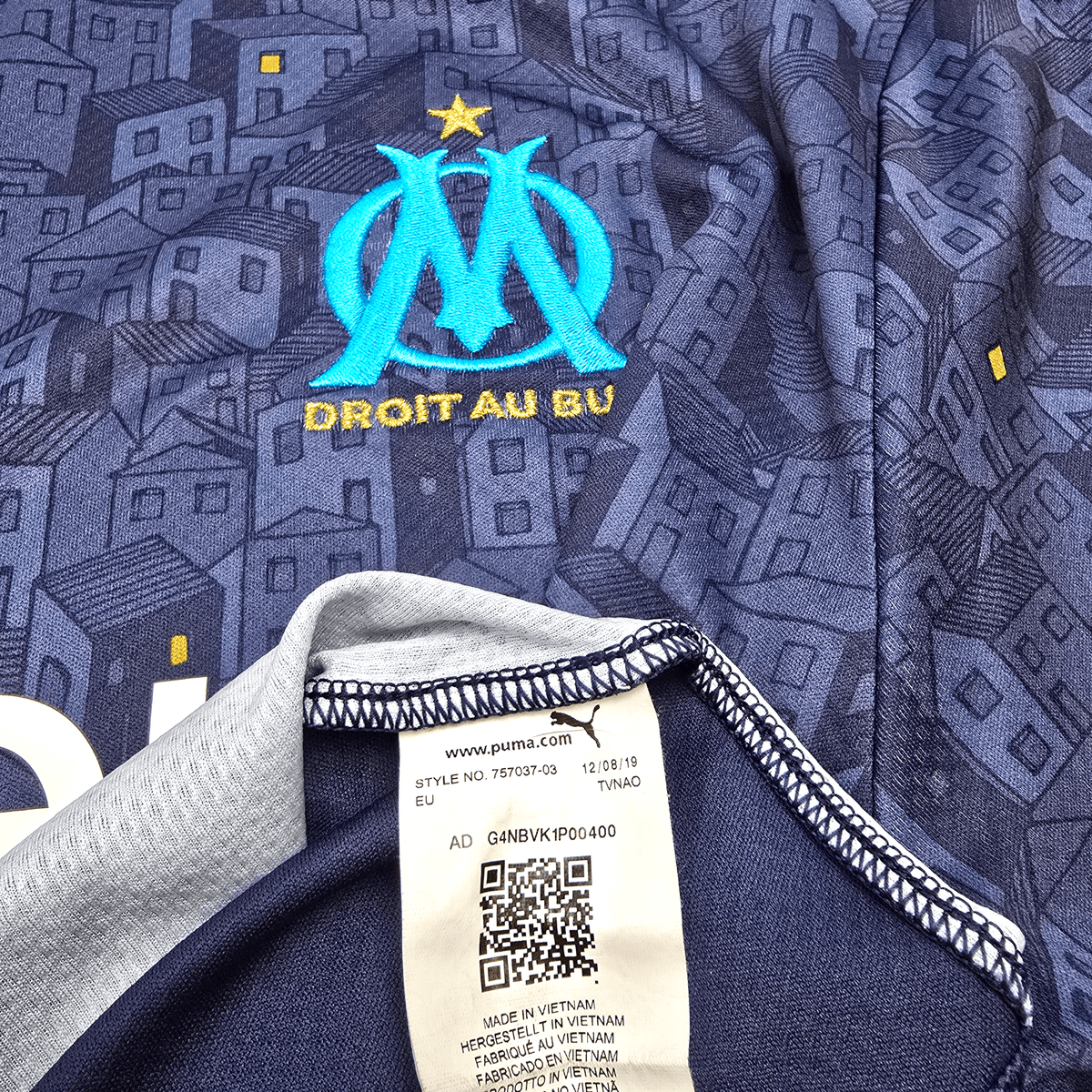 2020/21 Olympique Marseille Away Football Shirt (XL) Puma - Football Finery - FF304018