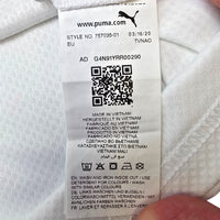 2020/21 Olympique Marseille Home Football Shirt (S) Puma 25 Nagatomo - Football Finery - FF306679