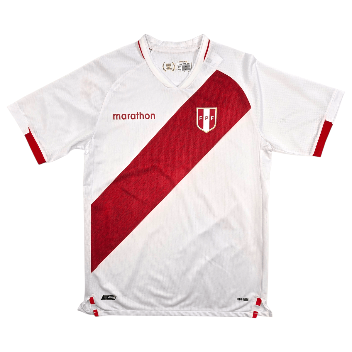 2020/21 Peru Home Football Shirt (XL) Marathon - Football Finery - FF305358