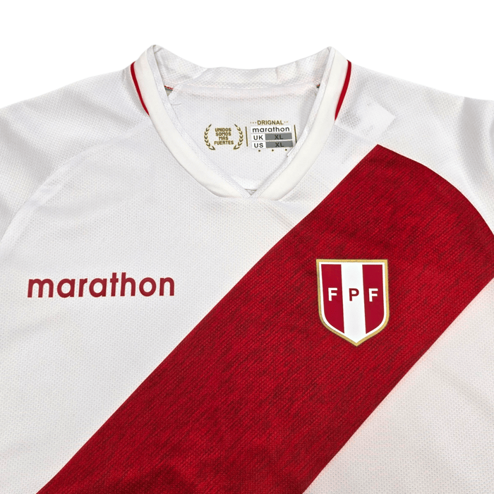 2020/21 Peru Home Football Shirt (XL) Marathon - Football Finery - FF305358