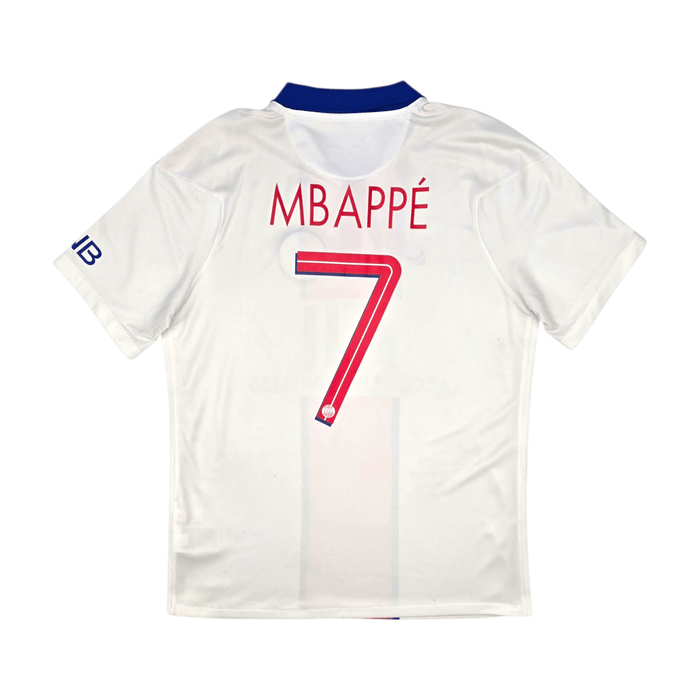 2020/21 PSG Away Football Shirt (L) Nike 7 Mbappe - Football Finery - FF301127