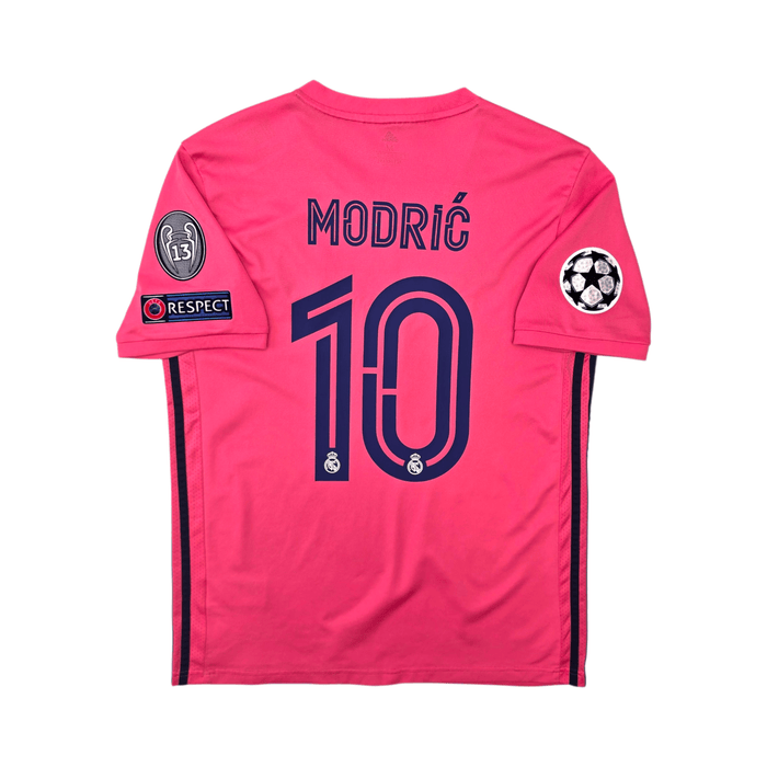 2020/21 Real Madrid Away Football Shirt (M) Adidas 10 Modric - Football Finery - FF305102