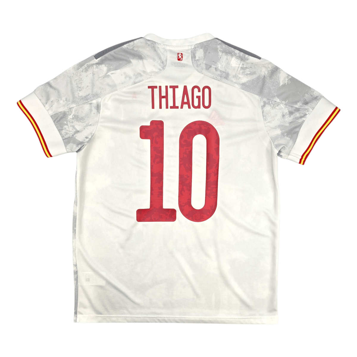 2020/21 Spain Away Football Shirt (L) Adidas 10 Thiago - Football Finery - FF301274