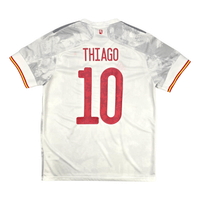 2020/21 Spain Away Football Shirt (L) Adidas 10 Thiago - Football Finery - FF301274