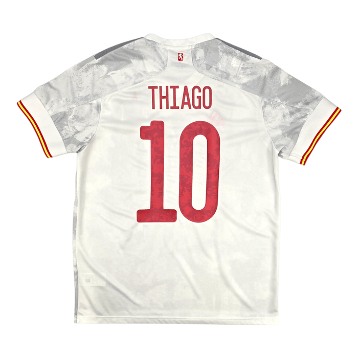 2020/21 Spain Away Football Shirt (L) Adidas 10 Thiago - Football Finery - FF301274