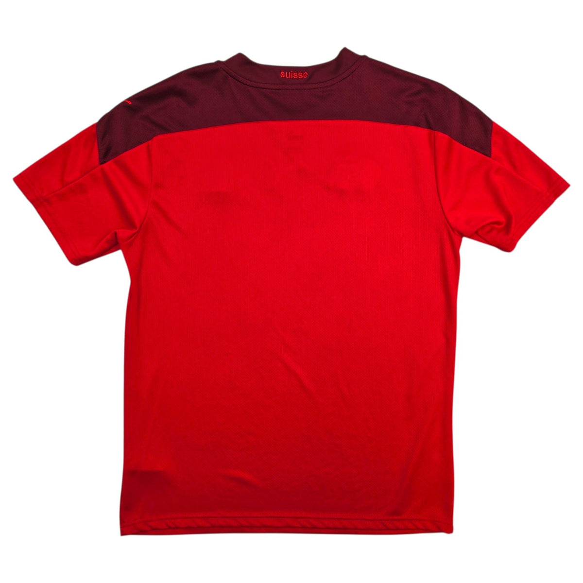 2020/21 Switzerland Home Football Shirt (M) Puma (Squad Signed) - Football Finery - FF304486