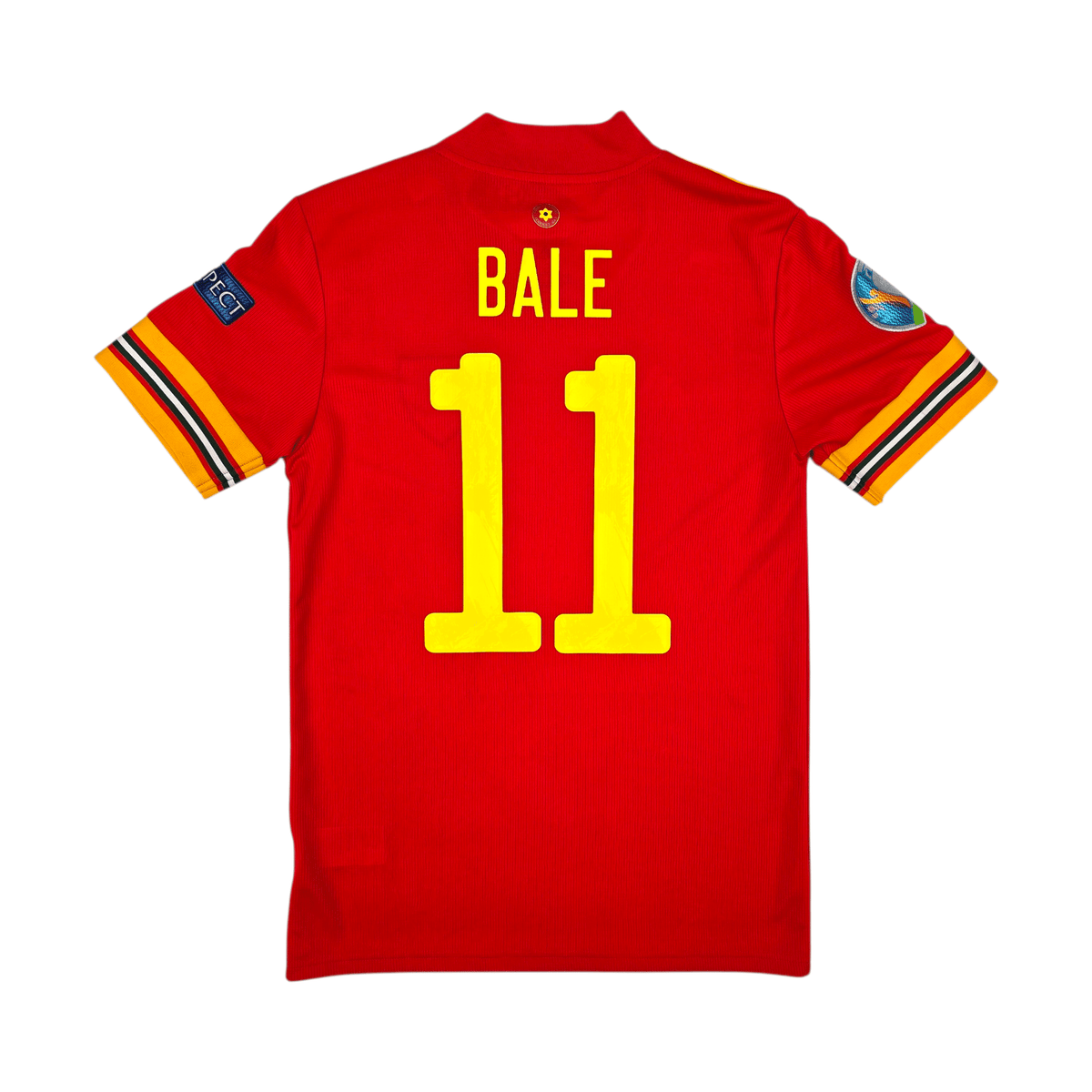 2020/21 Wales Home Football Shirt (S) Adidas 11 Bale - Football Finery - FF303237