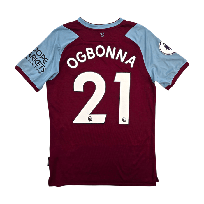 2020/21 West Ham United Home Football Shirt (S) Umbro 21 Ogbonna - Football Finery - FF303978