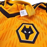 2020/21 Wolverhampton Wanderers Home Football Shirt (S) Adidas 8 Neves - Football Finery - FF301838