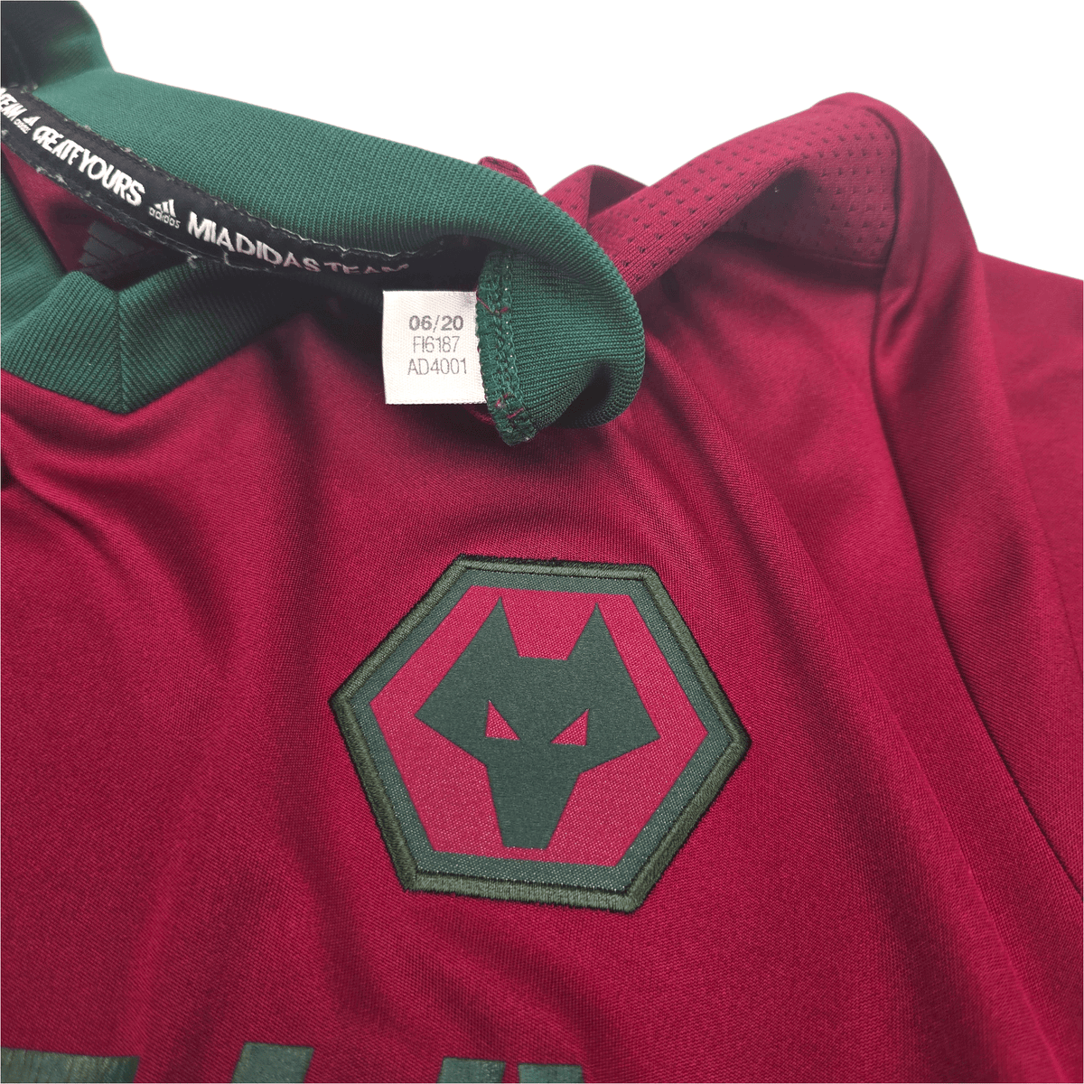 2020/21 Wolverhampton Wanderers Third Football Shirt (M) Adidas 8 Neves - Football Finery - FF303304