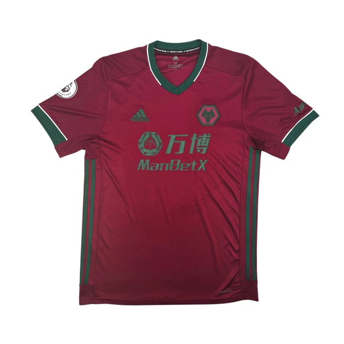 2020/21 Wolverhampton Wanderers Third Football Shirt (M) Adidas 8 Neves - Football Finery - FF303304