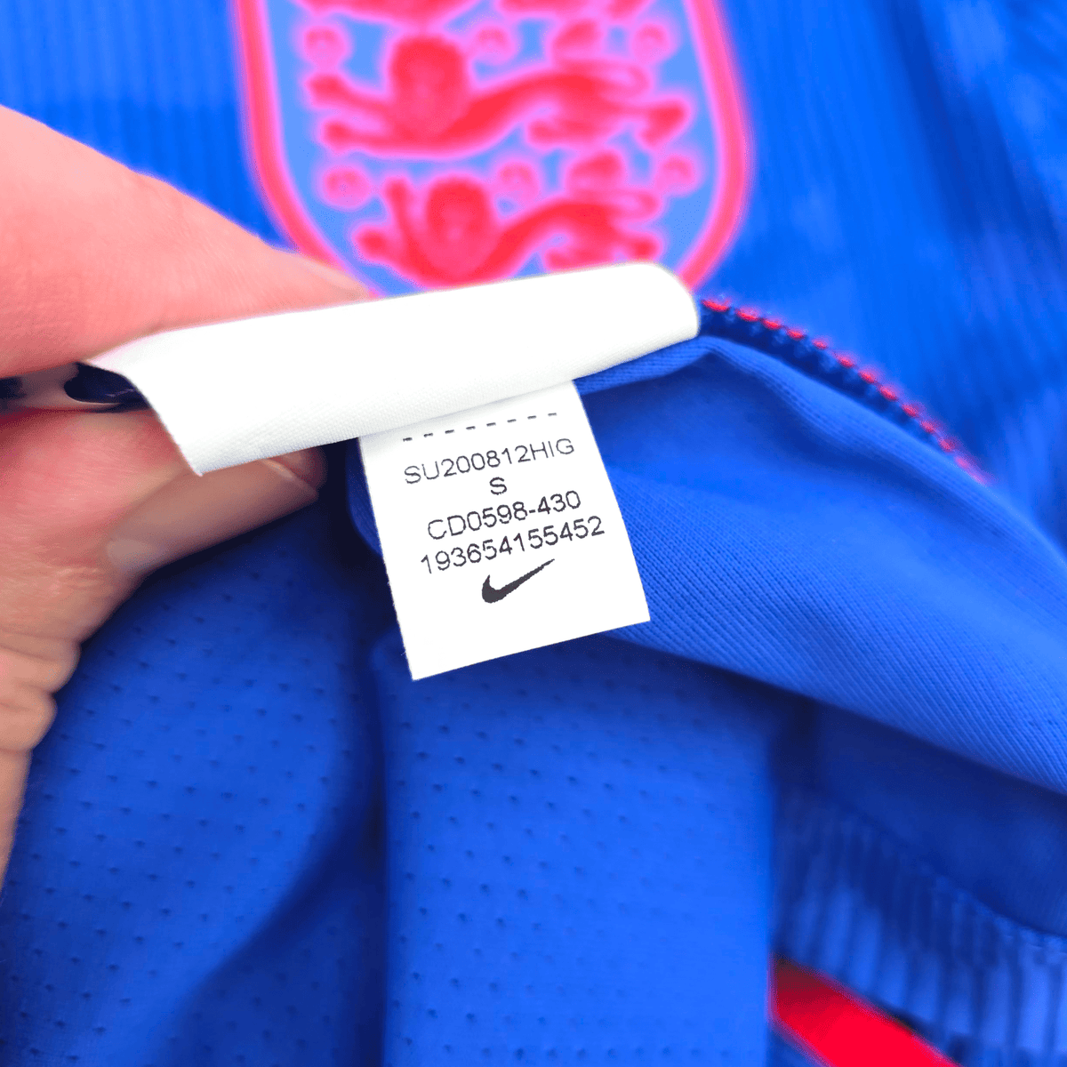 2020/22 England Away Football Shirt (S) Nike 17 Bellingham (VAPORKNIT/BNWTs) - Football Finery - FF302423