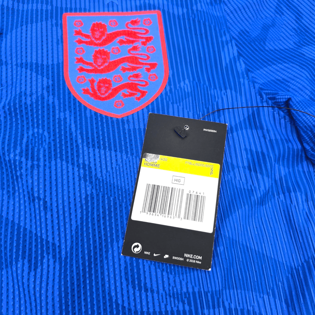 2020/22 England Away Football Shirt (S) Nike 17 Bellingham (VAPORKNIT/BNWTs) - Football Finery - FF302423