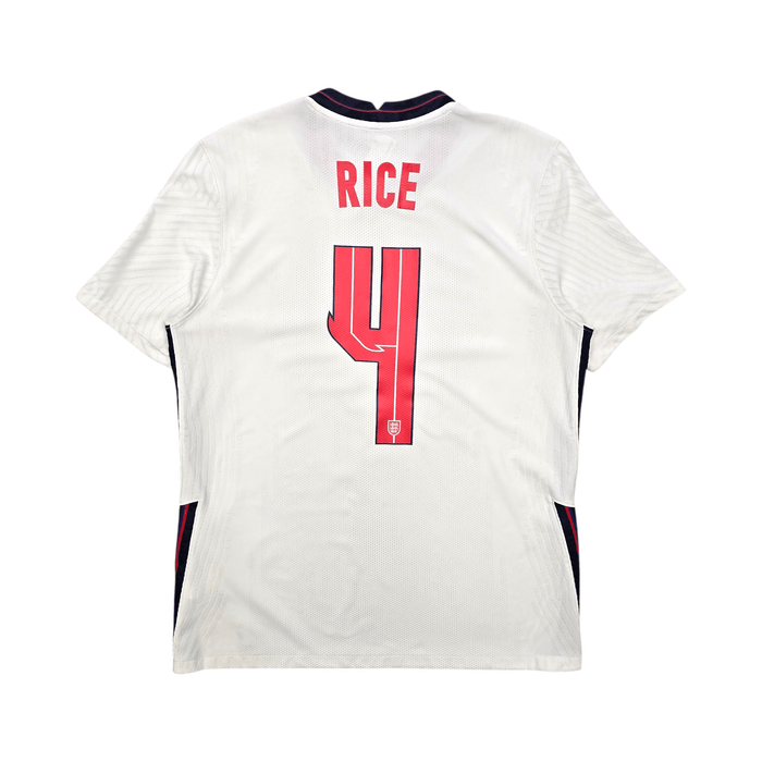 2020/22 England Home Football Shirt (L) Nike 4 Rice (Player Version) - Football Finery - FF302679