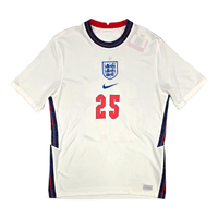 2020/22 England Home Football Shirt (M) Nike 25 Saka - Football Finery - FF301417