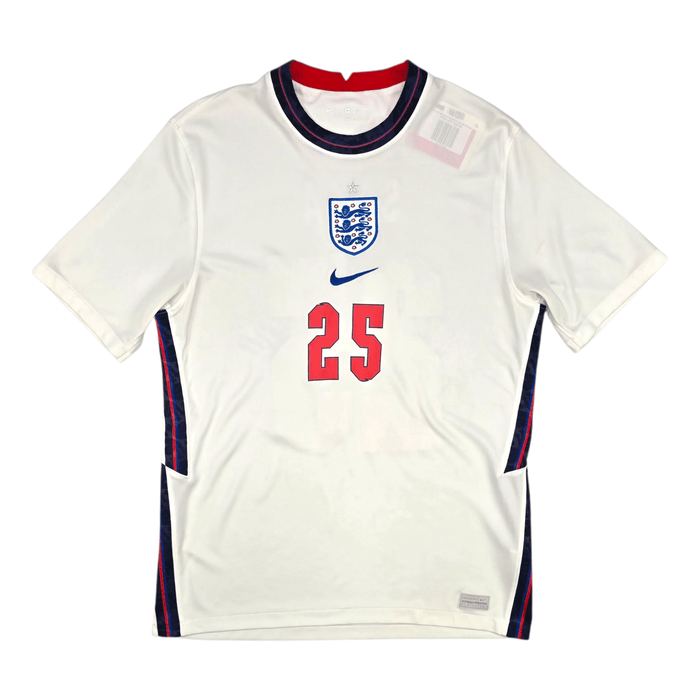 2020/22 England Home Football Shirt (M) Nike 25 Saka - Football Finery - FF301417