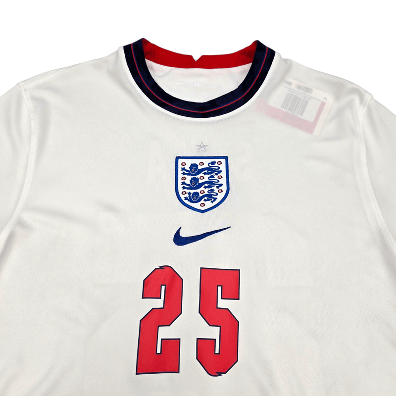 2020/22 England Home Football Shirt (M) Nike 25 Saka - Football Finery - FF301417